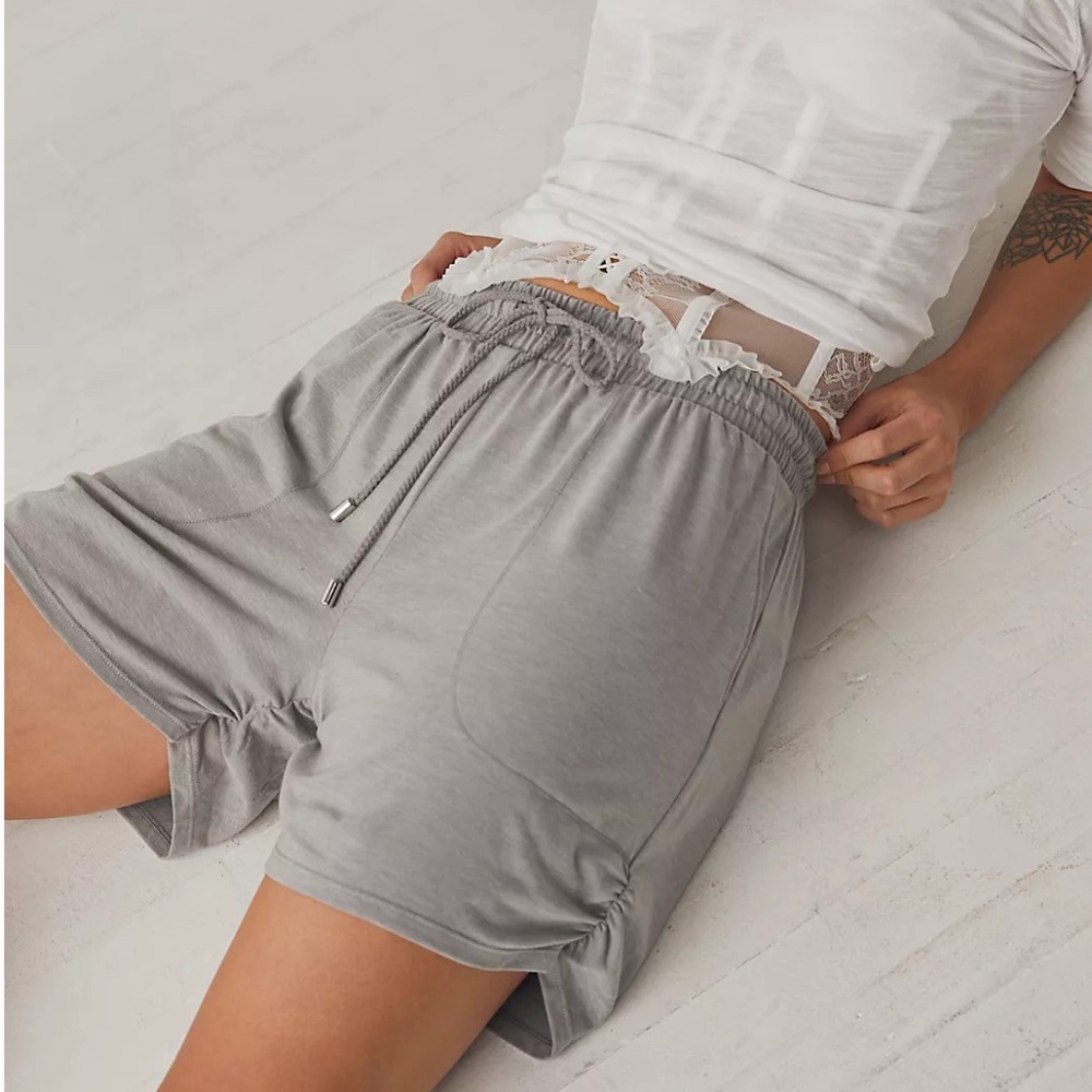 NWOT Free People Intimately - Super Soft Mix It Up Shorts in Gray Size XS